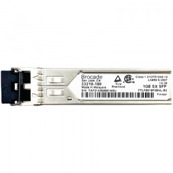 [33210-100] ราคา จำหน่าย ขาย Brocade 1Gbps 1000Base-SX Multi-mode Fiber LC Connector SFP Transceiver Module