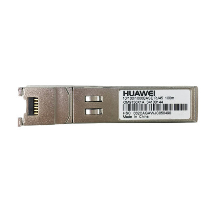 [34100144] ราคา จำหน่าย Huawei Optical Functional Module, 1000BASE-T SFP Module, RJ45 Electrical Module, Auto Negotiate, 100m, -40~85degC