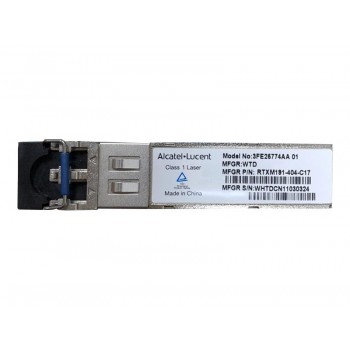 [3FE25774AA01] ราคา จำหน่าย Alcatel-Lucent 1000Base LX LC, 10 Km, 1310nm SFP transceiver