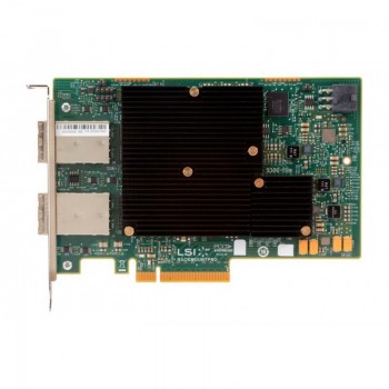 [9300-16e] ราคา จำหน่าย Broadcom LSI 9300-16e H5-25520-00 LSI00342 PCIe 3.0 x8 SAS3008 16 External Ports 12Gb/s SAS Host Bus Adapter