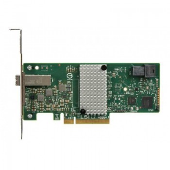 [9311-4i4e] ราคา จำหน่าย Broadcom LSI 9311-4i4e SAS3008-4I4E PCIe 3.0 x8 SAS3008 Fusion-MPT 4 Internal & 4 External Ports 12Gb/s SAS Host Bus Adapter
