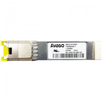 [ABCU-5740RZ] ราคา จำหน่าย Avago 1.25Gbd 3.3V RJ45 Pluggable SFP Fiber Optic Transceiver Module