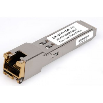 [CTP-SFP-1GE-T] ราคา จำหน่าย Juniper SFP 1000BASE-T Gigabit Ethernet module (uses cat 5 cable)