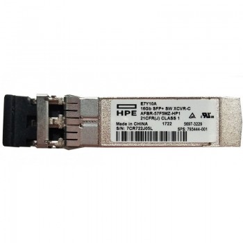 [E7Y10A] ราคา จำหน่าย HPE E7Y10A 16Gb Fibre Channel Short Wave SFP+ Transceiver Module