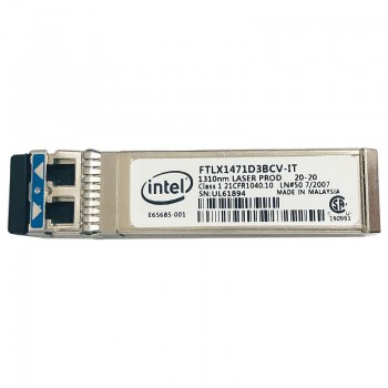 [FTLX1471D3BCV-IT] ราคา จำหน่าย Intel 1.25-10.31Gbps 10GBase-LR SMF 10km Transceiver Module