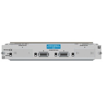 [J8694A] ราคา จำหน่าย HPE Switch 10-GbE 2P CX4 - 2 Port X2 Expansion module