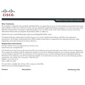 [L-ASA-SSL-100-250=] ราคา จำหน่าย Cisco ASA 5500 Series SSL VPN Upgrade License - 100 to 250 Users