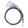 [QFX-QSFP-DACBO-7MA] ราคา จำหน่าย Juniper 40-Gigabit Ethernet QSFP+ to four SFP+ Active DAC Breakout Cables, 7-meter