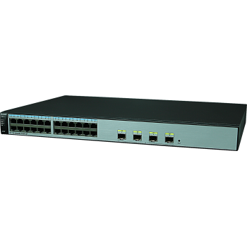 [S1720-28GWR-PWR-4P] ราคา จำหน่าย Huawai Switch 24 Ethernet 10/100/1000 ports,4 Gig SFP,PoE+,370W POE AC 110/220V