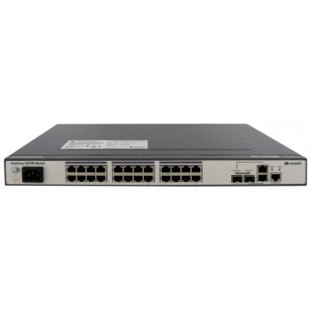 [S2700-26TP-SI-AC] ราคา จำหน่าย Huawai Switch 24 Ethernet 10/100 ports, 2 dual-purpose 10/100/1000 or SFP, AC 110/220V
